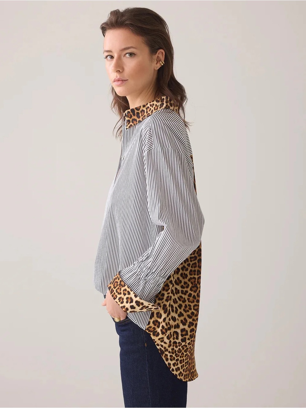 Summum Leo Striped Shirt, size 46 EU= XL